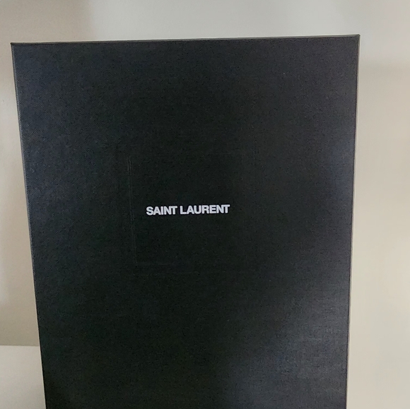 YSL Classic Cassandra wallet in grain de poudre leather - Picture 4 of 4